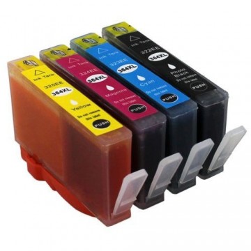 Hp 364 compatible inkpatronen set van 4 stuks xl